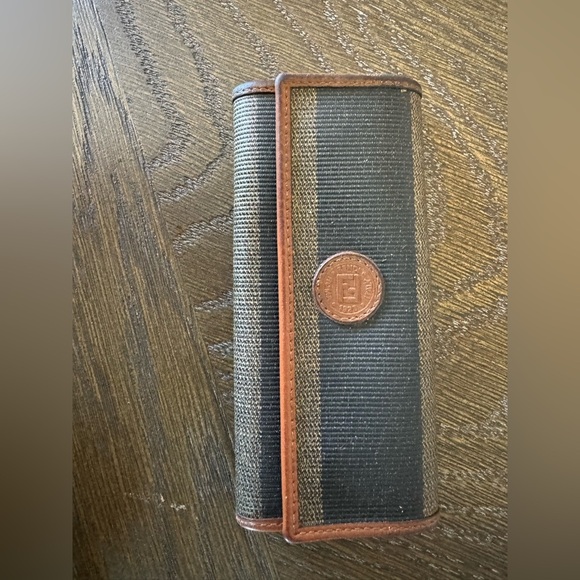 Fendi Accessories - Fendi Black and Brown key holder